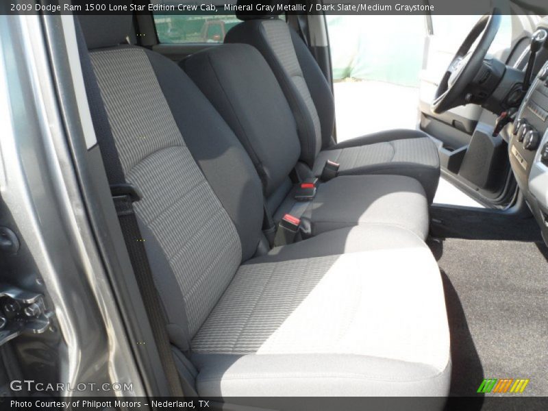 Mineral Gray Metallic / Dark Slate/Medium Graystone 2009 Dodge Ram 1500 Lone Star Edition Crew Cab