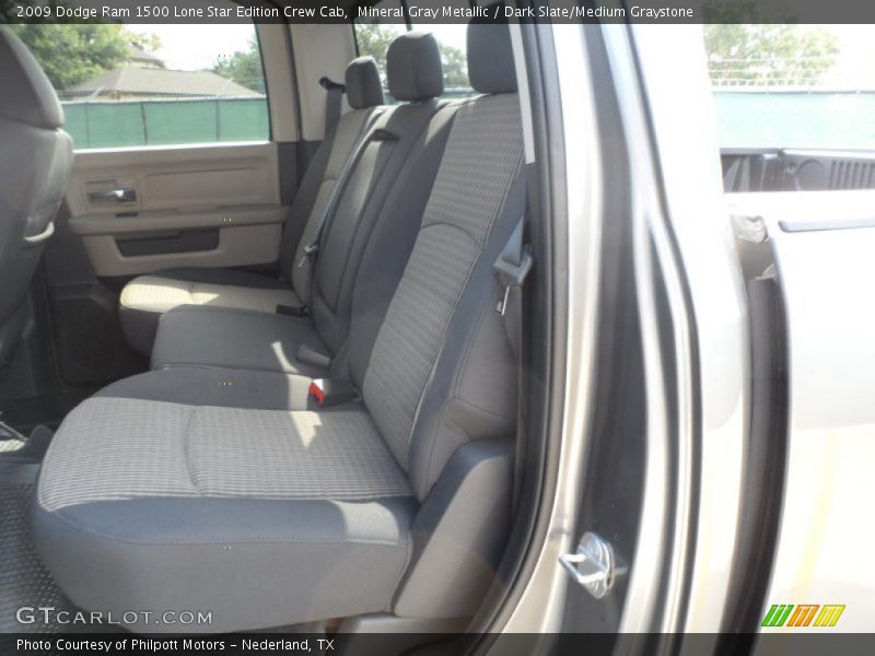 Mineral Gray Metallic / Dark Slate/Medium Graystone 2009 Dodge Ram 1500 Lone Star Edition Crew Cab