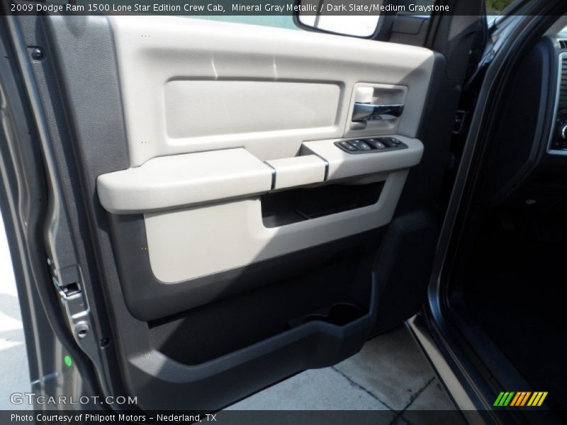 Mineral Gray Metallic / Dark Slate/Medium Graystone 2009 Dodge Ram 1500 Lone Star Edition Crew Cab