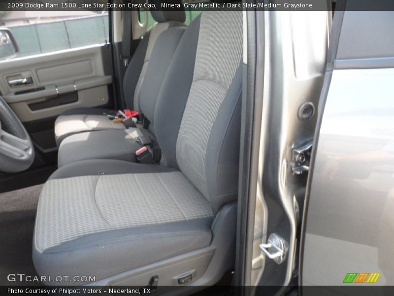Mineral Gray Metallic / Dark Slate/Medium Graystone 2009 Dodge Ram 1500 Lone Star Edition Crew Cab