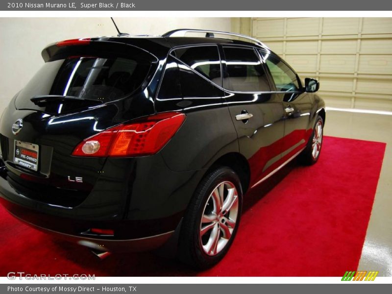 Super Black / Black 2010 Nissan Murano LE