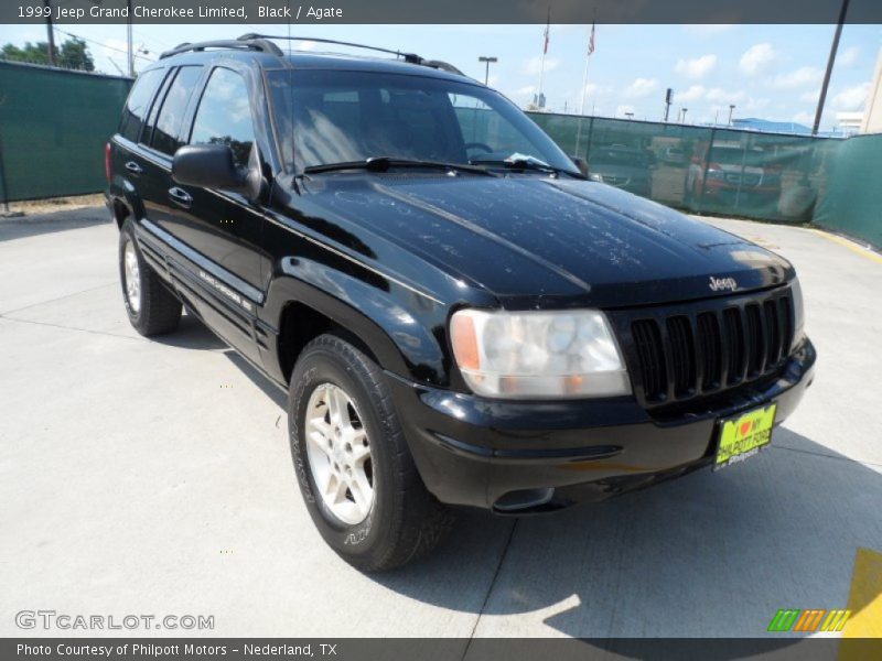 Black / Agate 1999 Jeep Grand Cherokee Limited