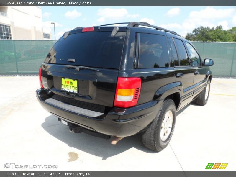 Black / Agate 1999 Jeep Grand Cherokee Limited