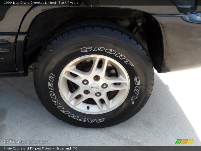 Black / Agate 1999 Jeep Grand Cherokee Limited