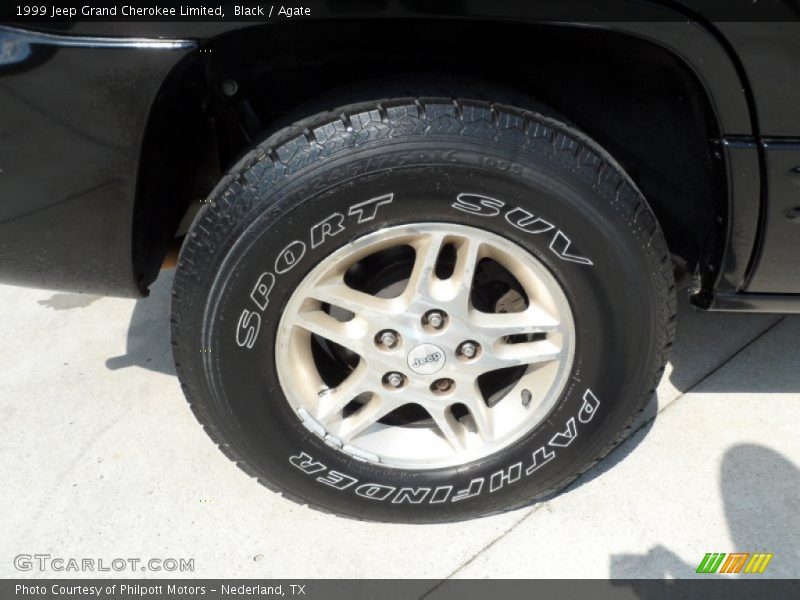 Black / Agate 1999 Jeep Grand Cherokee Limited