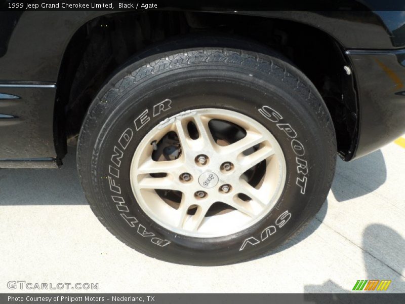 Black / Agate 1999 Jeep Grand Cherokee Limited