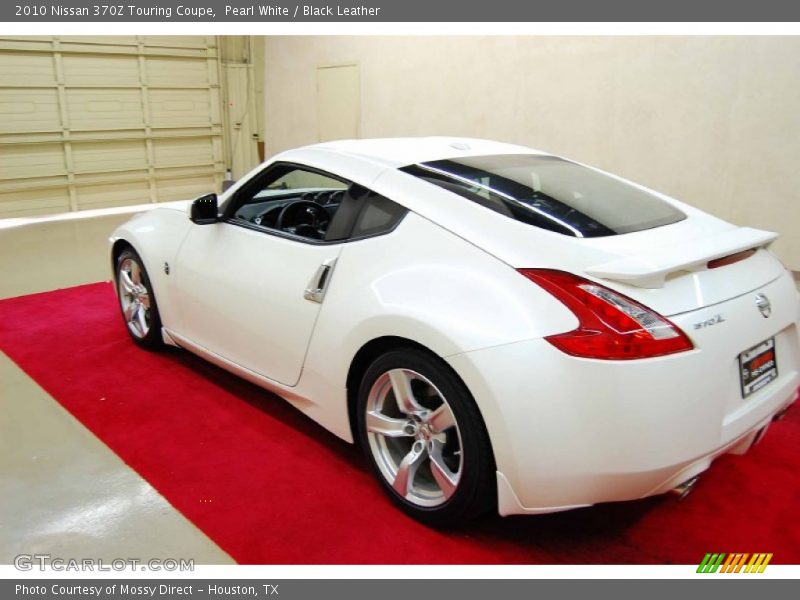 Pearl White / Black Leather 2010 Nissan 370Z Touring Coupe