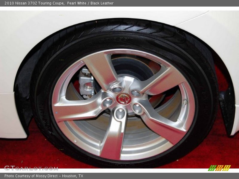 Pearl White / Black Leather 2010 Nissan 370Z Touring Coupe