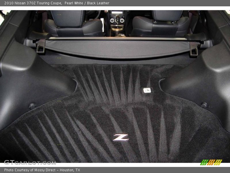 Pearl White / Black Leather 2010 Nissan 370Z Touring Coupe