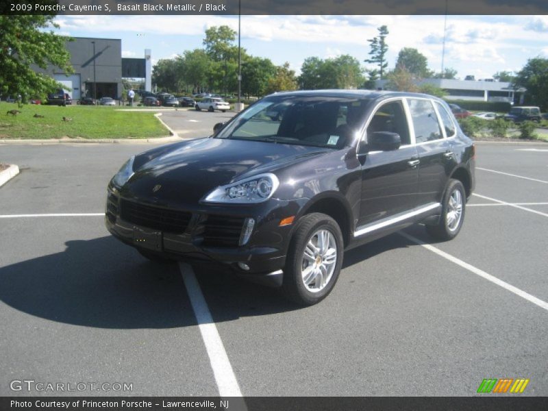 Basalt Black Metallic / Black 2009 Porsche Cayenne S