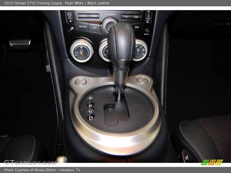 Pearl White / Black Leather 2010 Nissan 370Z Touring Coupe