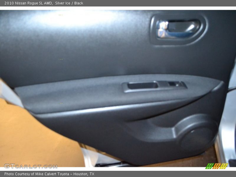 Silver Ice / Black 2010 Nissan Rogue SL AWD