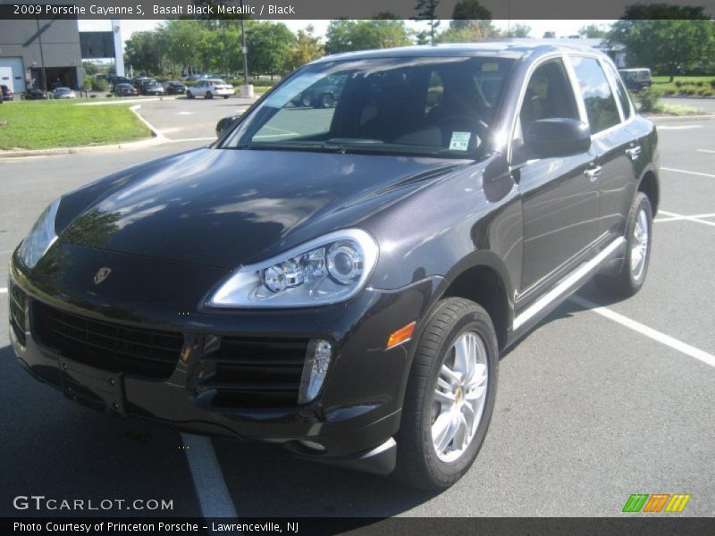 Basalt Black Metallic / Black 2009 Porsche Cayenne S