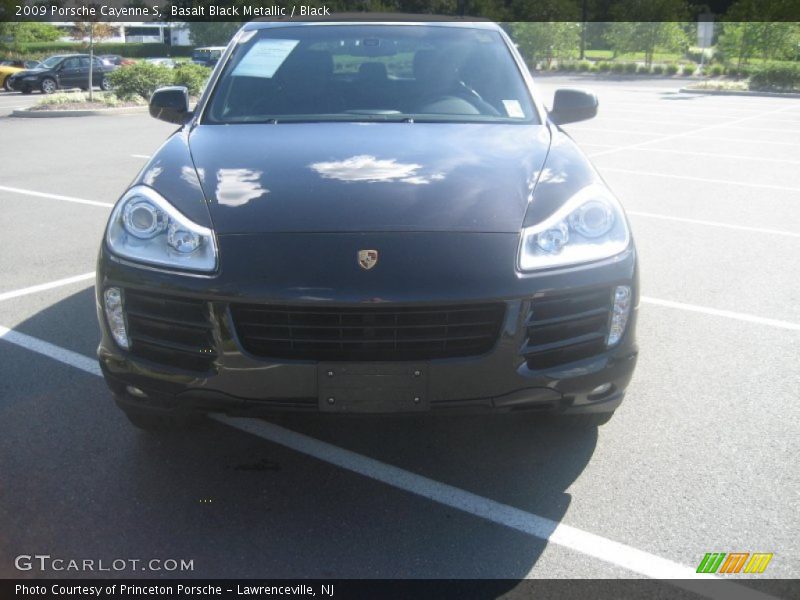 Basalt Black Metallic / Black 2009 Porsche Cayenne S