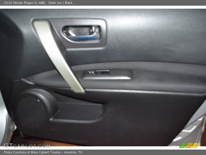 Silver Ice / Black 2010 Nissan Rogue SL AWD