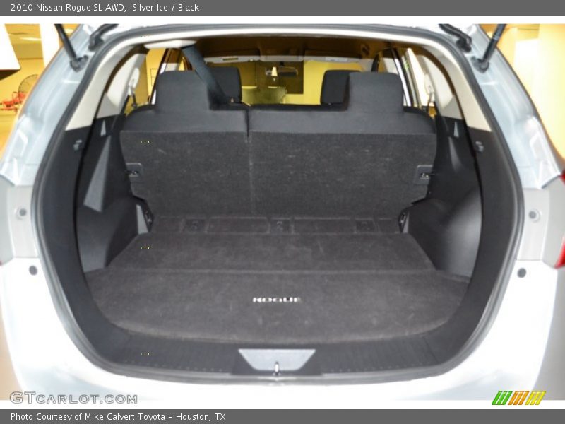 Silver Ice / Black 2010 Nissan Rogue SL AWD