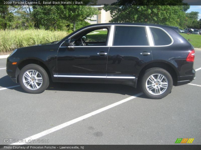Basalt Black Metallic / Black 2009 Porsche Cayenne S