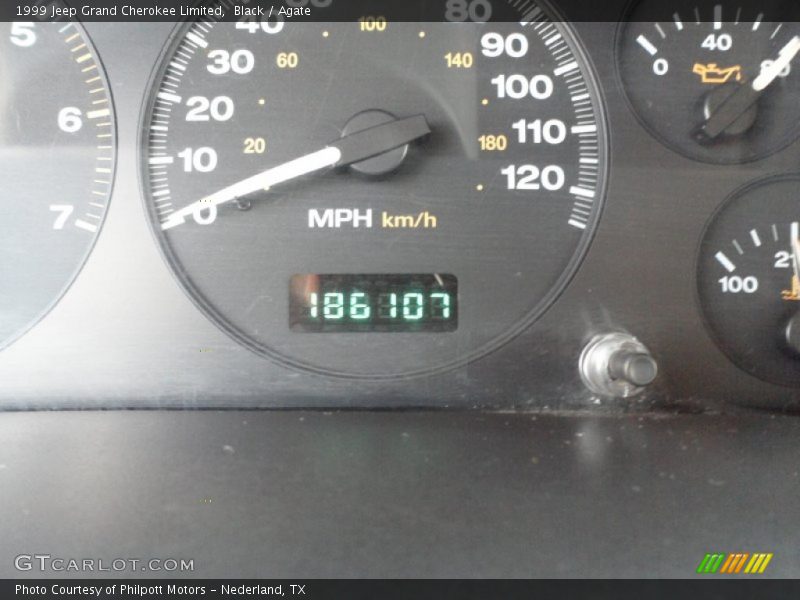 Black / Agate 1999 Jeep Grand Cherokee Limited