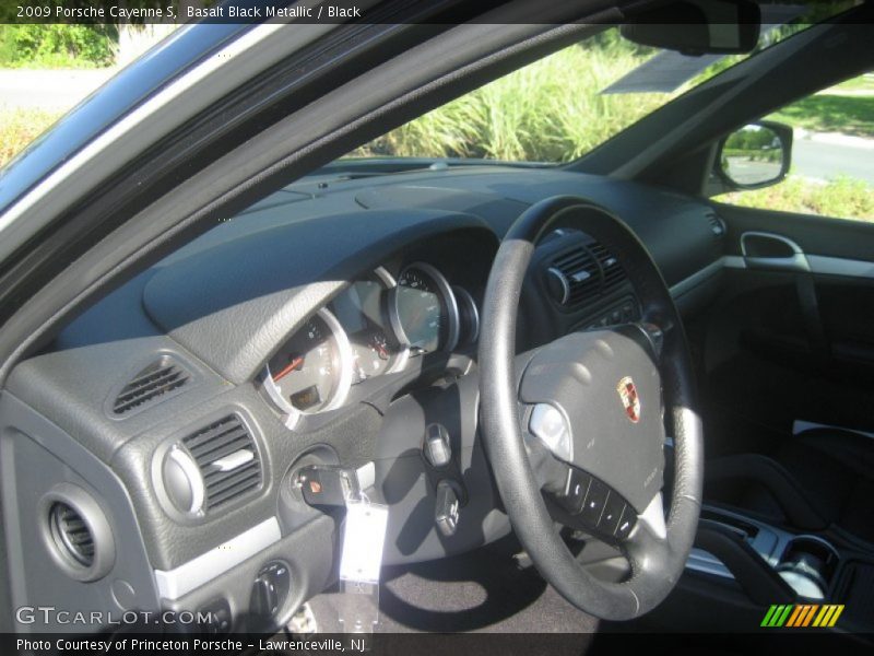 Basalt Black Metallic / Black 2009 Porsche Cayenne S