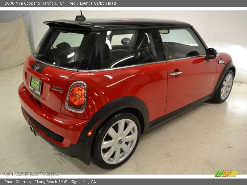 Chili Red / Lounge Carbon Black 2008 Mini Cooper S Hardtop
