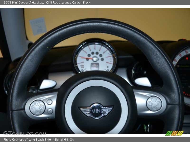 Chili Red / Lounge Carbon Black 2008 Mini Cooper S Hardtop