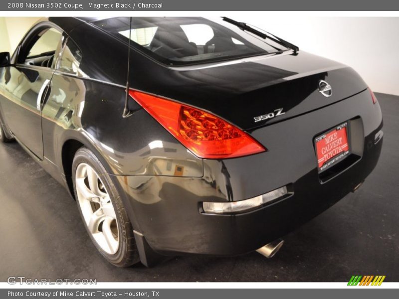 Magnetic Black / Charcoal 2008 Nissan 350Z Coupe