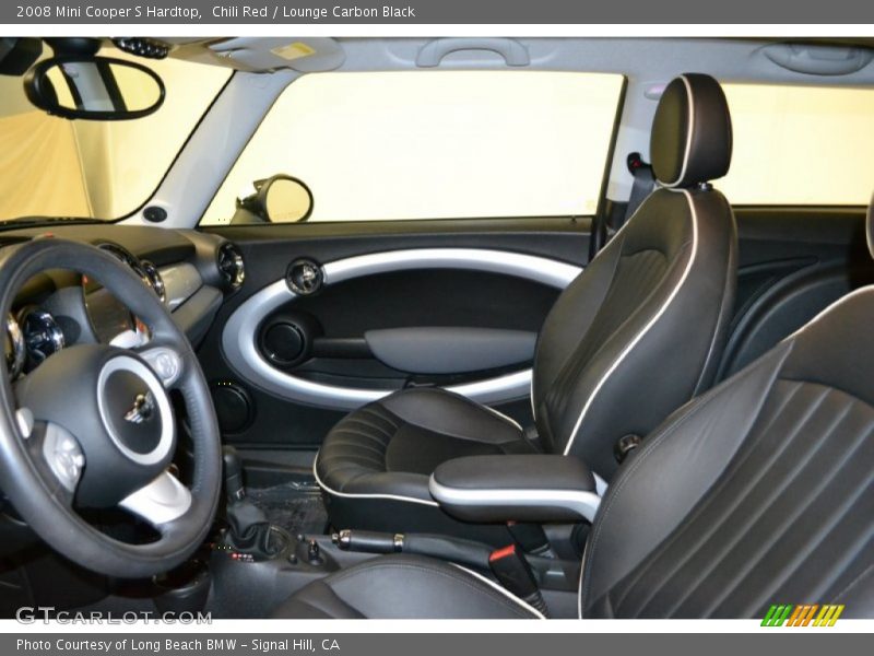 Chili Red / Lounge Carbon Black 2008 Mini Cooper S Hardtop
