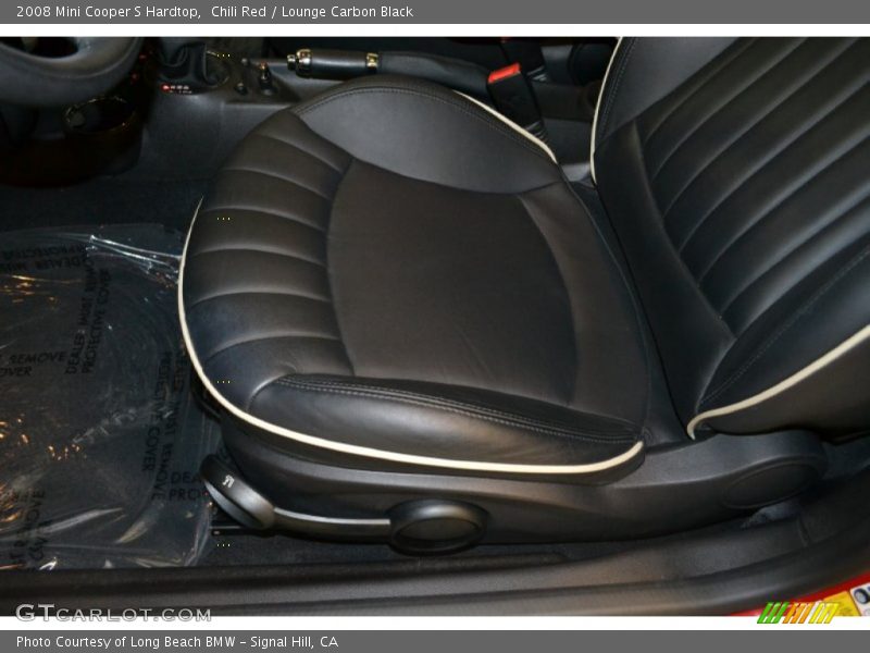 Chili Red / Lounge Carbon Black 2008 Mini Cooper S Hardtop