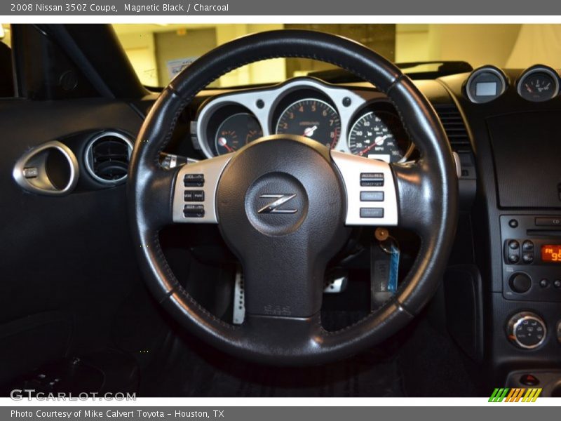 Magnetic Black / Charcoal 2008 Nissan 350Z Coupe