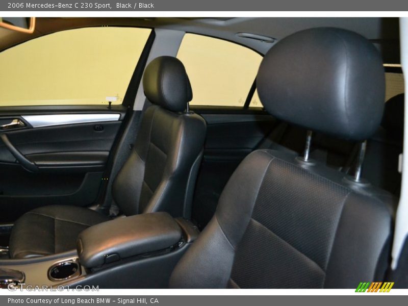 Black / Black 2006 Mercedes-Benz C 230 Sport