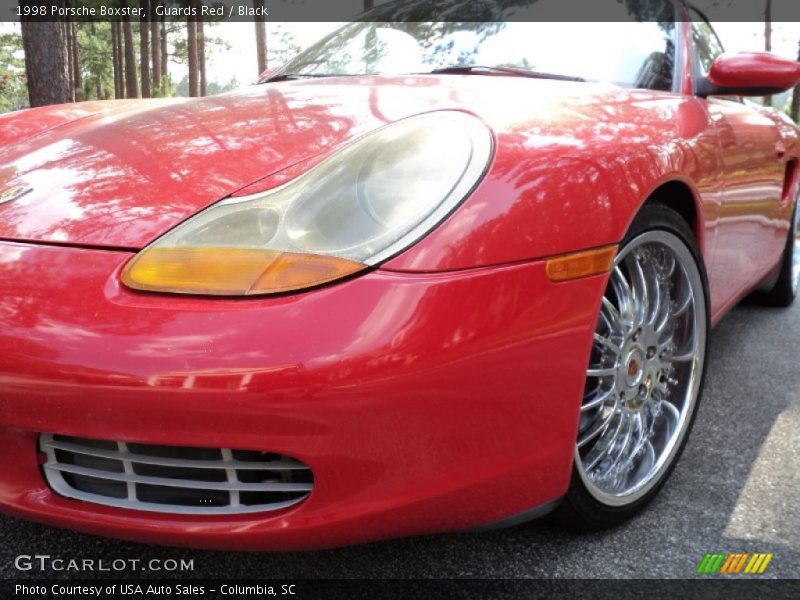 Guards Red / Black 1998 Porsche Boxster