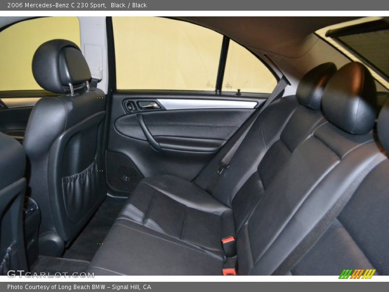Black / Black 2006 Mercedes-Benz C 230 Sport
