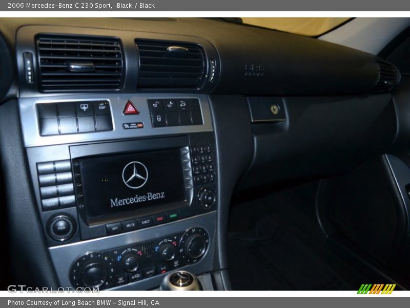 Black / Black 2006 Mercedes-Benz C 230 Sport