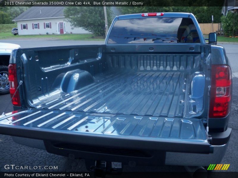 Blue Granite Metallic / Ebony 2011 Chevrolet Silverado 3500HD Crew Cab 4x4
