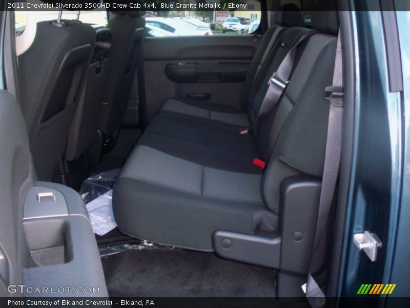 Blue Granite Metallic / Ebony 2011 Chevrolet Silverado 3500HD Crew Cab 4x4