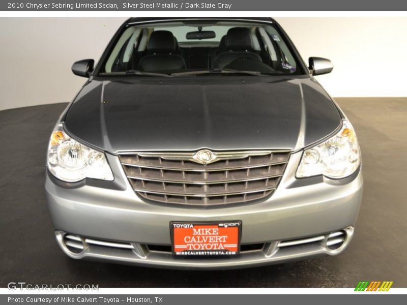 Silver Steel Metallic / Dark Slate Gray 2010 Chrysler Sebring Limited Sedan