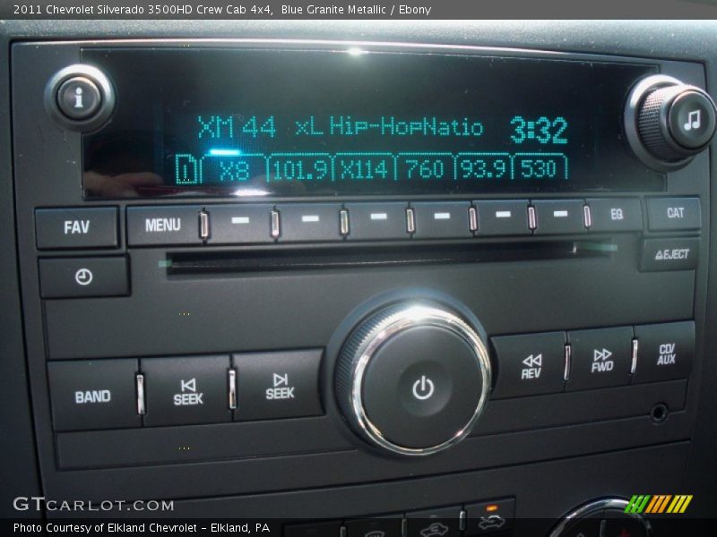 Audio System of 2011 Silverado 3500HD Crew Cab 4x4