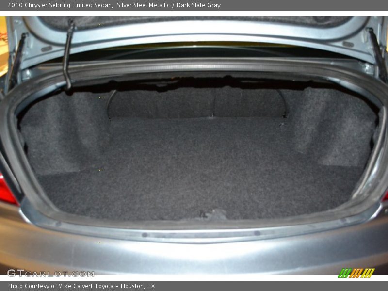 Silver Steel Metallic / Dark Slate Gray 2010 Chrysler Sebring Limited Sedan