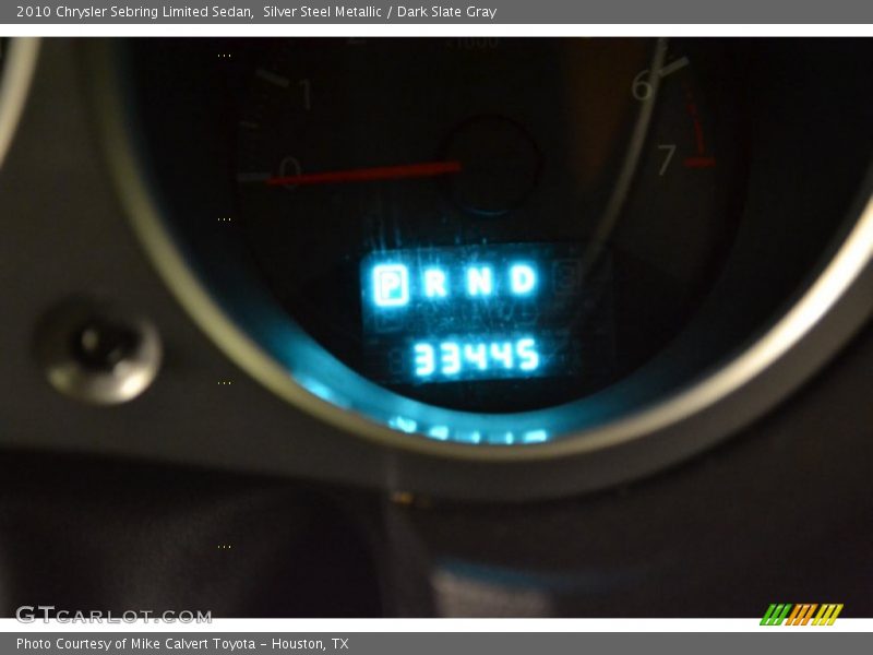 Silver Steel Metallic / Dark Slate Gray 2010 Chrysler Sebring Limited Sedan