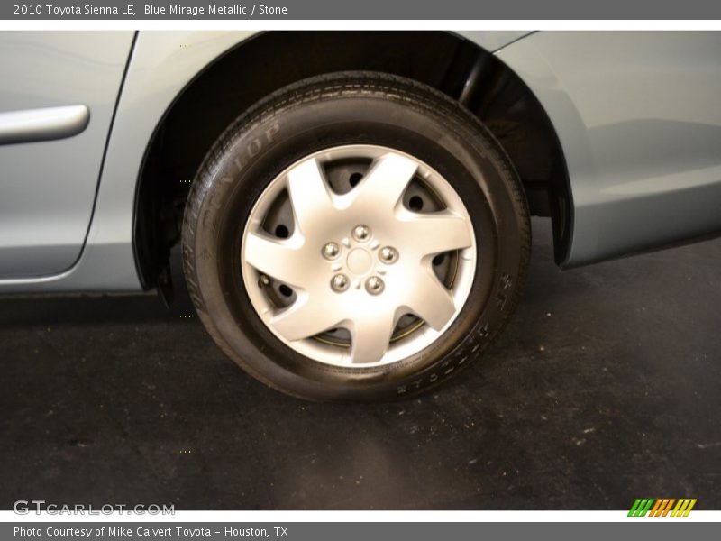 Blue Mirage Metallic / Stone 2010 Toyota Sienna LE