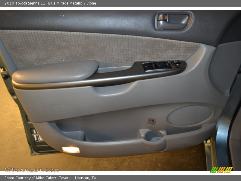 Blue Mirage Metallic / Stone 2010 Toyota Sienna LE