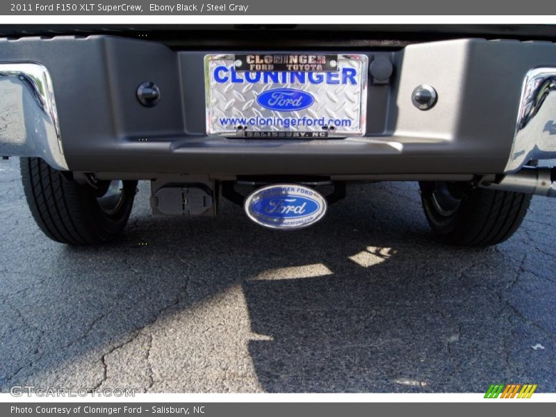 Ebony Black / Steel Gray 2011 Ford F150 XLT SuperCrew