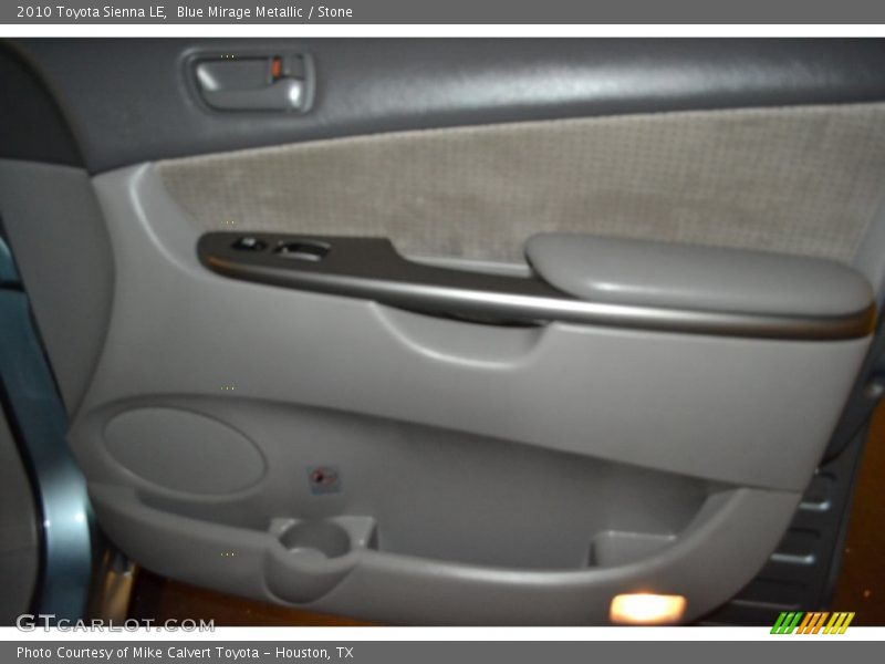 Blue Mirage Metallic / Stone 2010 Toyota Sienna LE