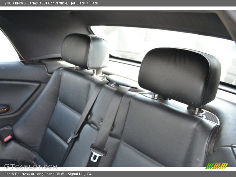 Jet Black / Black 2000 BMW 3 Series 323i Convertible
