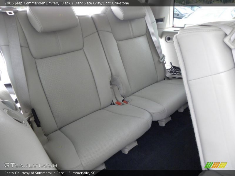 Black / Dark Slate Gray/Light Graystone 2006 Jeep Commander Limited