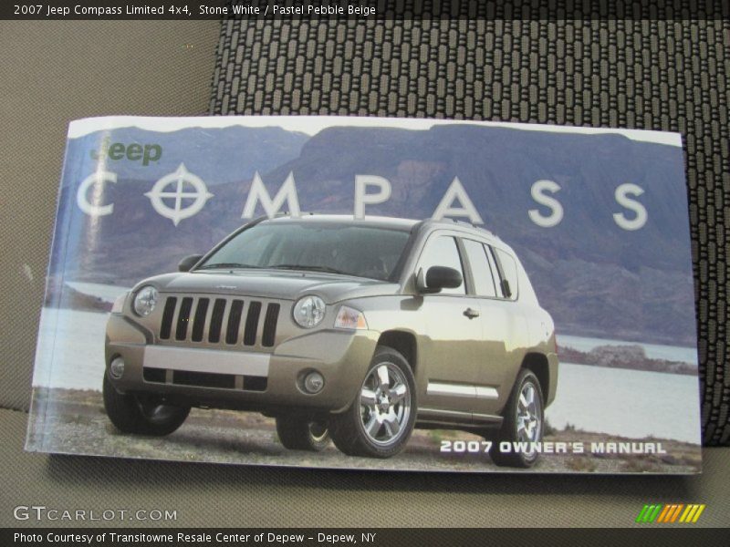 Stone White / Pastel Pebble Beige 2007 Jeep Compass Limited 4x4