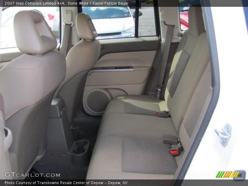 Stone White / Pastel Pebble Beige 2007 Jeep Compass Limited 4x4
