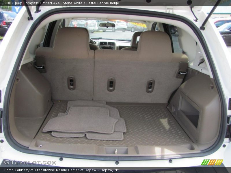 Stone White / Pastel Pebble Beige 2007 Jeep Compass Limited 4x4