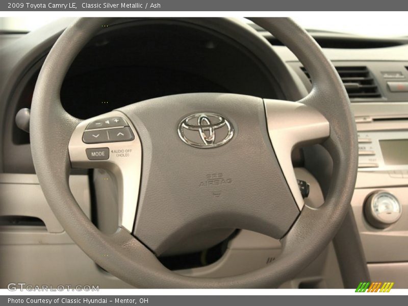 Classic Silver Metallic / Ash 2009 Toyota Camry LE