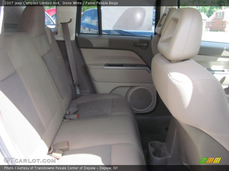 Stone White / Pastel Pebble Beige 2007 Jeep Compass Limited 4x4